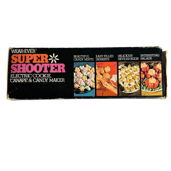 WearEver 70001 Super Shooter Electric Cookie Canape & Candy Maker NIB - Picture 6 of 7